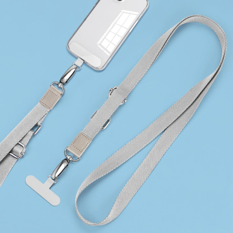Dây đeo messenger điện thoại có thể điều chỉnh, dây đeo cổ rộng, màu xanh matcha, xanh ngọc, tím đậm, cam, bạc, đen cổ điển
