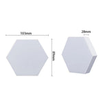 Đèn lục giác RGB Symphony DIY đèn tường tạo không gian cạnh giường, Đèn tổ ong thông minh, Bộ 10 cái, Bộ 12 cái