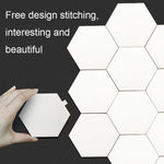 Đèn lục giác RGB Symphony DIY đèn tường tạo không gian cạnh giường, Đèn tổ ong thông minh, Bộ 10 cái, Bộ 12 cái