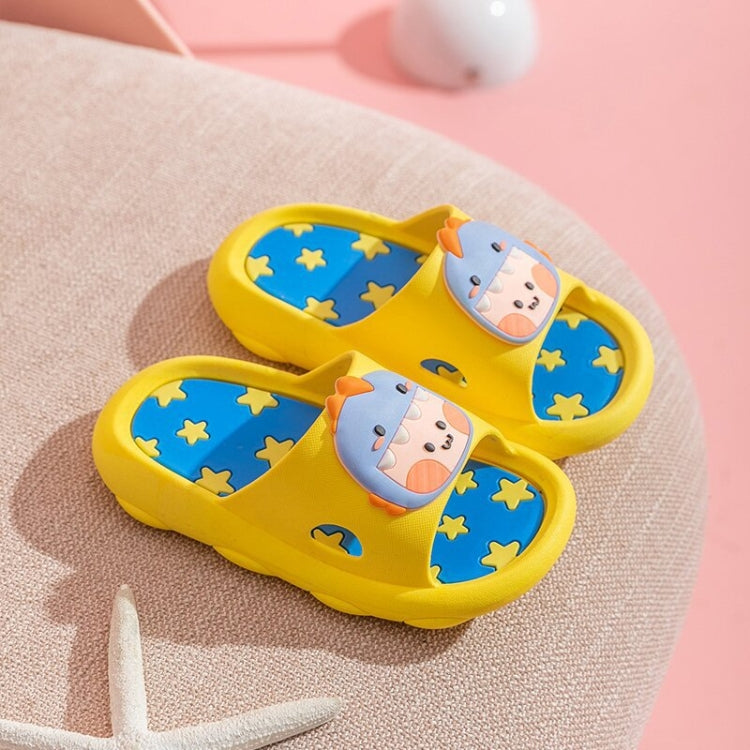 Dép trẻ em hoạt hình chống trượt đế mềm, size 26-27 dài trong 15.5cm, 28-29 dài trong 16.5cm, 30-31 dài trong 17.5cm, 32-33 dài trong 18.5cm, 34-35 dài trong 19.5cm