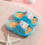 Dép trẻ em hoạt hình chống trượt đế mềm, size 26-27 dài trong 15.5cm, 28-29 dài trong 16.5cm, 30-31 dài trong 17.5cm, 32-33 dài trong 18.5cm, 34-35 dài trong 19.5cm