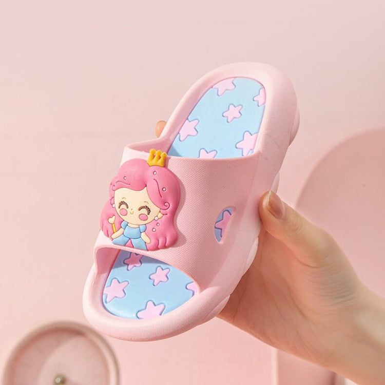 Dép trẻ em hoạt hình chống trượt đế mềm, size 26-27 dài trong 15.5cm, 28-29 dài trong 16.5cm, 30-31 dài trong 17.5cm, 32-33 dài trong 18.5cm, 34-35 dài trong 19.5cm