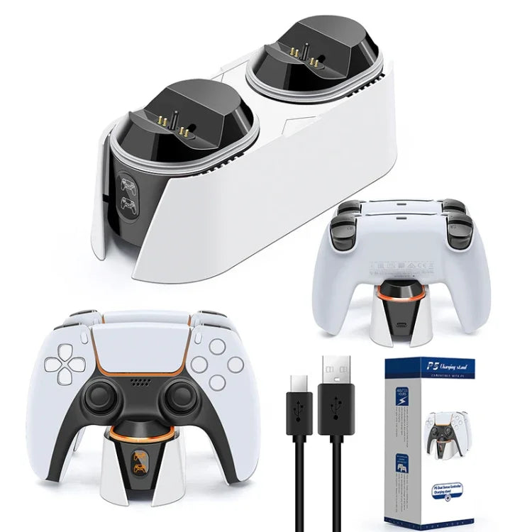 Dock sạc đôi tiếp xúc tay cầm game PS5