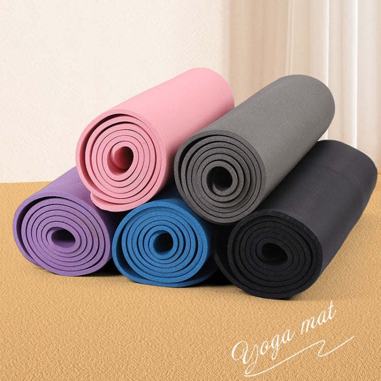 Thảm yoga NBR 187 x 62.5 x 0.8cm, mở rộng và dày, thảm tập nhảy chống trượt