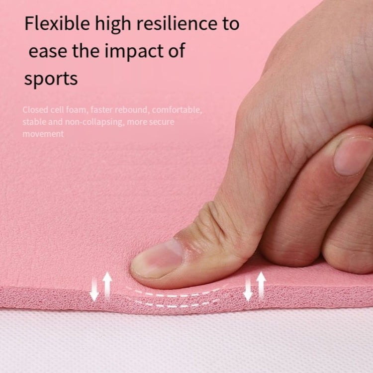 Thảm yoga NBR 187 x 62.5 x 0.8cm, mở rộng và dày, thảm tập nhảy chống trượt