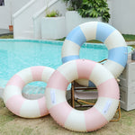 Phao bơi trẻ em dày dặn cho thể thao nước ngoài trời, 60cm, 70cm, 80cm, 90cm, 90cm có tay cầm