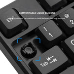 Bộ bàn phím và chuột có dây K-Snake K001 cho máy tính để bàn, có chuột, không có chuột