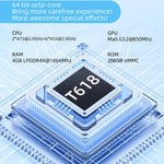 Máy chơi game cầm tay ANBERNIC RG405V 4+256G 10000 trò chơi, màn hình IPS 4 inch, hệ điều hành Android 12, chip T618 64-bit, 4+256G