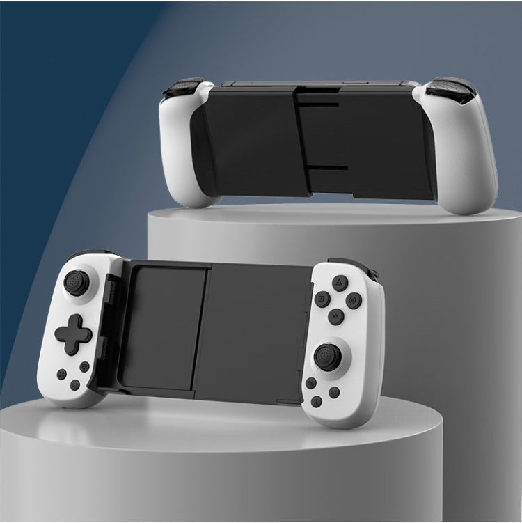 Tay cầm chơi game Bluetooth D6 thu gọn cảm biến sáu trục Hall kép cho Android/iPhone/Switch, D6 Đen, D6 Trắng Đen, D6 Trắng Đỏ