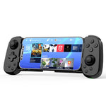 Tay cầm chơi game Bluetooth D6 thu gọn cảm biến sáu trục Hall kép cho Android/iPhone/Switch, D6 Đen, D6 Trắng Đen, D6 Trắng Đỏ