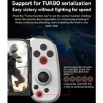 D6  Bluetooth Retractable Gamepad Dual Hall Six-Axis Somatosensory For Android/IPhone /Switch, D6 Black, D6 White Black, D6 White Red