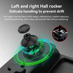 D6  Bluetooth Retractable Gamepad Dual Hall Six-Axis Somatosensory For Android/IPhone /Switch, D6 Black, D6 White Black, D6 White Red