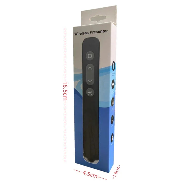 Bút lật trang laser PPT không dây USB đa chức năng 2.4GHz Bút con trỏ laser điện tử, K200