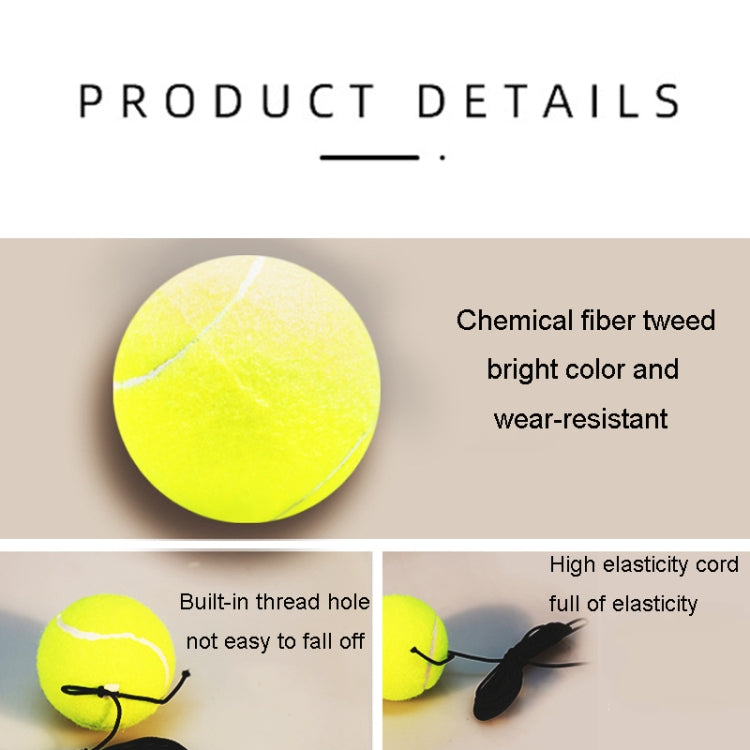 Bộ thiết bị tập tennis với bóng, máy phản hồi tự học tennis