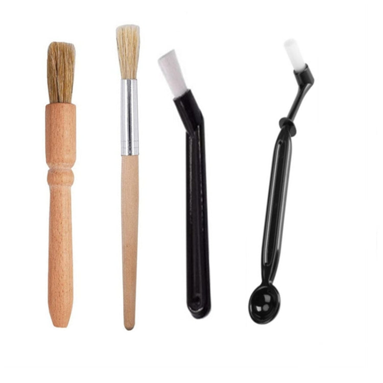 Bộ vệ sinh máy pha cà phê, chổi xay cà phê, loại 5 trong 1 A, 4 trong 1 B, 3 trong 1 C, 4 trong 1 D, 4 trong 1 E, 4 trong 1 F, 14 trong 1 G, 4 trong 1 H