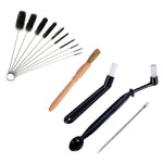 Bộ vệ sinh máy pha cà phê, chổi xay cà phê, loại 5 trong 1 A, 4 trong 1 B, 3 trong 1 C, 4 trong 1 D, 4 trong 1 E, 4 trong 1 F, 14 trong 1 G, 4 trong 1 H
