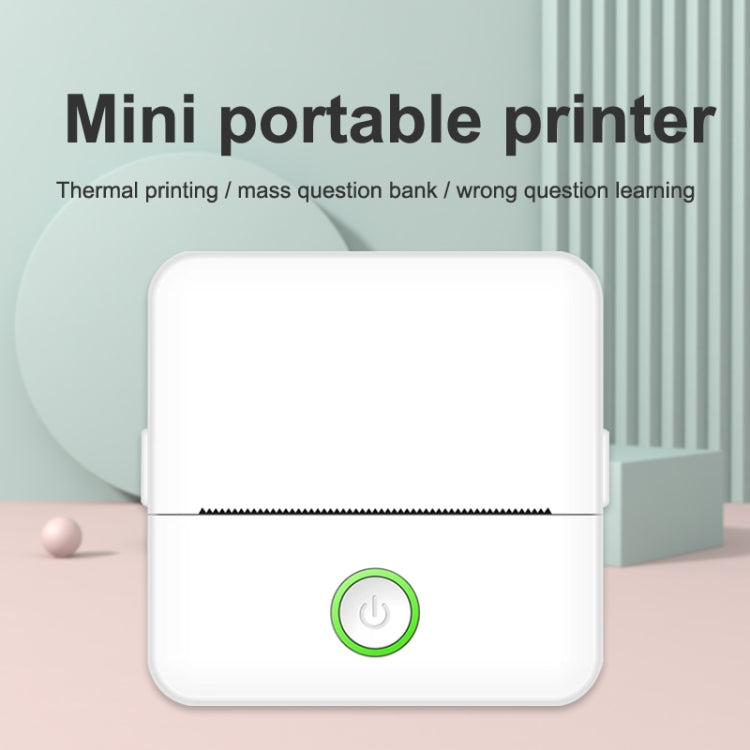 Máy in bỏ túi không mực Bluetooth X6 200DPI cho học sinh làm bài tập, giấy in màu hồng x1, giấy in trắng x1, giấy in màu hồng x5, giấy in trắng x5, nhãn dán màu hồng x5, nhãn dán trắng x5, 5 giấy in màu hồng + 5 nhãn dán