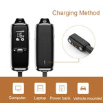 Vòng cổ huấn luyện chó thông minh điều khiển từ xa 400m, Thiết bị huấn luyện thú cưng, T300, Bộ thu