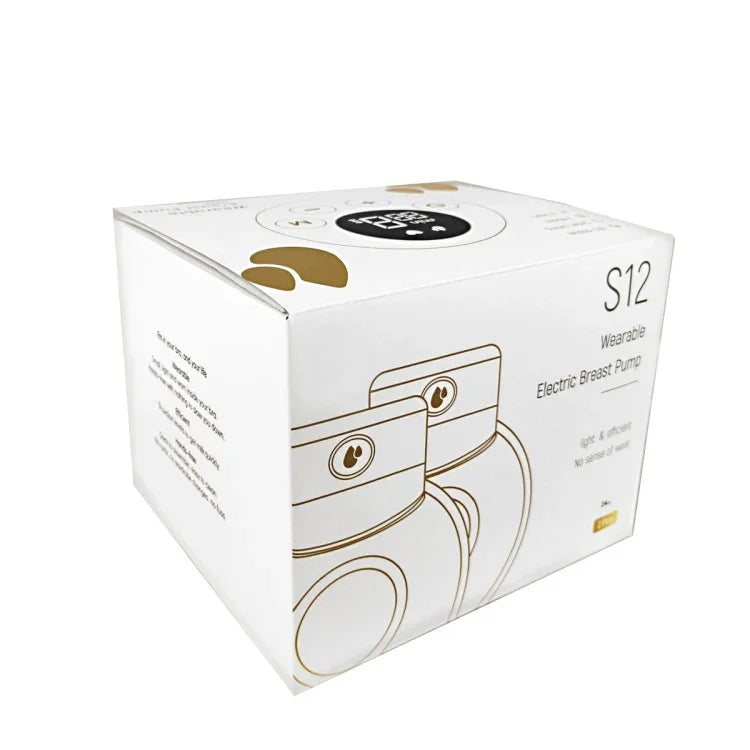 Máy hút sữa điện đeo được S12 đôi với 2 chế độ & 9 cấp độ hút điều chỉnh, S12 đôi