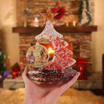Khuôn silicone cây thông Noel bằng nhựa epoxy trong suốt, không có dây hạt, có 10 dây hạt vàng, có 10 dây hạt bạc, có 10 dây hạt nhiều màu