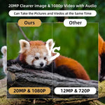 Camera săn bắn theo dõi 20MP 1080P có tầm nhìn ban đêm MiNi301