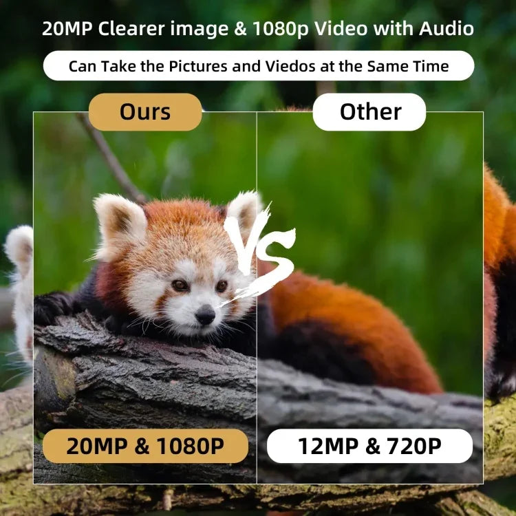 Camera săn bắn theo dõi 20MP 1080P có tầm nhìn ban đêm MiNi301