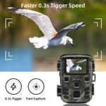 Camera săn bắn theo dõi 20MP 1080P có tầm nhìn ban đêm MiNi301