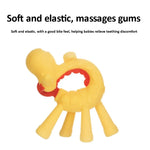 Đồ chơi cắn silicone hình hươu cao cổ XUNYI cho bé, hộp rơi màu vàng, hộp rơi màu hồng, hộp rơi màu xanh, hộp chữ nhật màu vàng, hộp chữ nhật màu hồng, hộp chữ nhật màu xanh