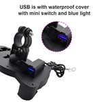 Motorcycle Sunshade Rainproof Mobile Phone Holder, Mirror Holder  No Charge, Handlebar Holder No Charge, Charging Handlebar Holder 5V-2A, Charging Handlebar Holder 5V-3.1A, Charging Handlebar Holder 18W (QC3.0), Charging Mirror Holder 5V-2A            ...