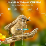 Camera săn bắn 36MP 4K 4G điều khiển từ xa qua APP trên điện thoại di động xem ảnh / video mọi lúc, HC-900Pro
