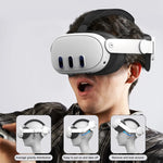 Dây đeo đầu điều chỉnh Elite cho tai nghe Meta Quest 3 VR, Elite Headset trắng, Elite Headset đen