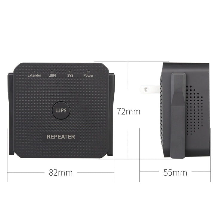 Bộ mở rộng sóng Wifi 2.4G 300M Wifi Repeater Wifi Extender Wifi Amplifier với 1 cổng LAN, phích cắm US, phích cắm EU, phích cắm UK
