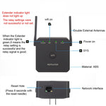 Bộ mở rộng sóng Wifi 2.4G 300M Wifi Repeater Wifi Extender Wifi Amplifier với 1 cổng LAN, phích cắm US, phích cắm EU, phích cắm UK