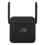 Bộ khuếch đại Wi-Fi 2.4G 300M phạm vi dài Bộ lặp WiFi Bộ tăng tín hiệu không dây, phích cắm US màu trắng, phích cắm EU màu trắng, phích cắm UK màu trắng, phích cắm US màu đen, phích cắm EU màu đen, phích cắm UK màu đen