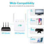 Bộ khuếch đại Wi-Fi 2.4G 300M phạm vi dài Bộ lặp WiFi Bộ tăng tín hiệu không dây, phích cắm US màu trắng, phích cắm EU màu trắng, phích cắm UK màu trắng, phích cắm US màu đen, phích cắm EU màu đen, phích cắm UK màu đen