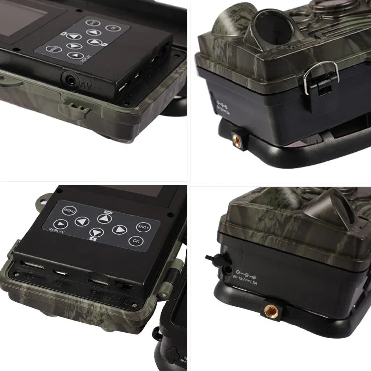 Camera săn bắn ngoài trời 4K 4G HC-801Pro điều khiển từ xa qua APP trên điện thoại di động xem ảnh và video mọi lúc, phích cắm EU, phích cắm US, phích cắm AU