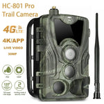 Camera săn bắn ngoài trời 4K 4G HC-801Pro điều khiển từ xa qua APP trên điện thoại di động xem ảnh và video mọi lúc, phích cắm EU, phích cắm US, phích cắm AU