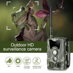 Camera săn bắn ngoài trời 4K 4G HC-801Pro điều khiển từ xa qua APP trên điện thoại di động xem ảnh và video mọi lúc, phích cắm EU, phích cắm US, phích cắm AU