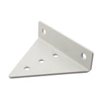 Giá đỡ kệ tường tam giác chịu lực vô hình kèm ốc vít, 140x130mm Đen, 170x130mm Đen, 230x170mm Đen, 280x170mm Đen, 140x130mm Trắng, 170x130mm Trắng, 230x170mm Trắng, 280x170mm Trắng