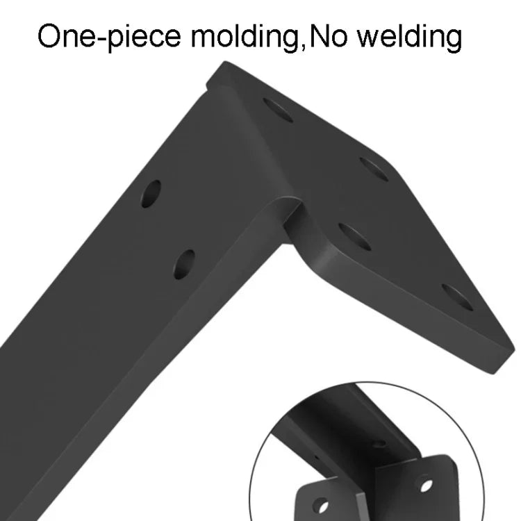 Giá đỡ loại T chịu lực nặng 5mm, giá đỡ laminate chịu tải giấu kín, 6 inch, 8 inch, 10 inch, 12 inch, 14 inch, 16 inch, 18 inch, 20 inch