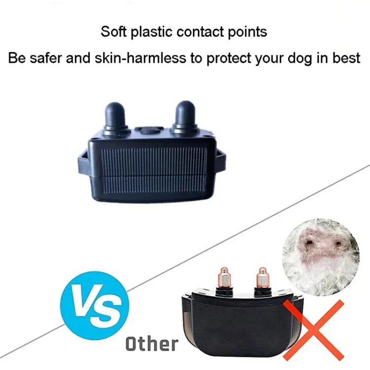 Vòng Cổ Huấn Luyện Chó Điều Khiển Từ Xa 800m Chống Sủa, Rung, Điện Giật