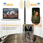 Camera săn bắn theo dõi động vật hoang dã 20MP 2K bẫy ảnh tầm nhìn ban đêm 4G SMS MMS SMTP giám sát di động HC-900LTE