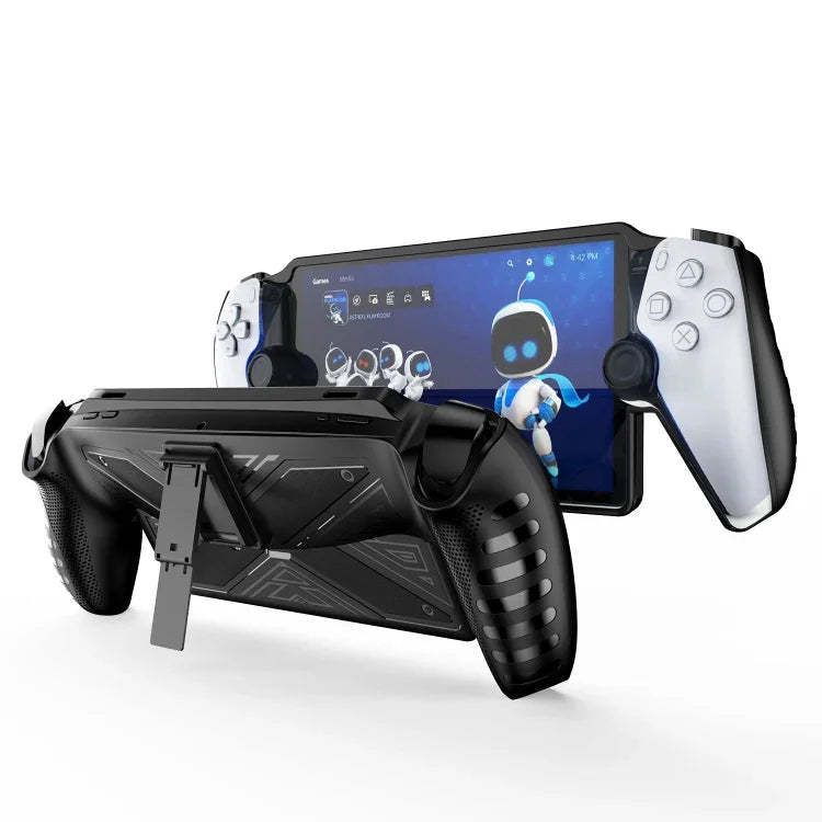 Vỏ bảo vệ TPU cho Sony PlayStation Portal kèm giá đỡ, TPU