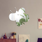 Decal dán tường 3D hình bướm bằng acrylic, trang trí tường phòng ngủ và phòng khách, gương mềm, hình bướm