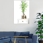 4 chiếc mô hình góc vuông hình chữ nhật decal gương acrylic nổi 3D dán tường, 15cm x 10cm, 20cm x 13cm, 30cm x 20cm, 42cm x 27cm