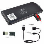 Bộ bàn phím mini không dây cổ điển Rii X1 2.4G gồm bàn phím số và chuột tích hợp