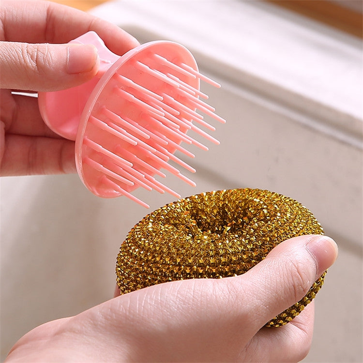 Bóng Dây Lau Rửa Có Thể Tháo Rời Bàn Chải Nồi Và Đĩa Nhà Bếp