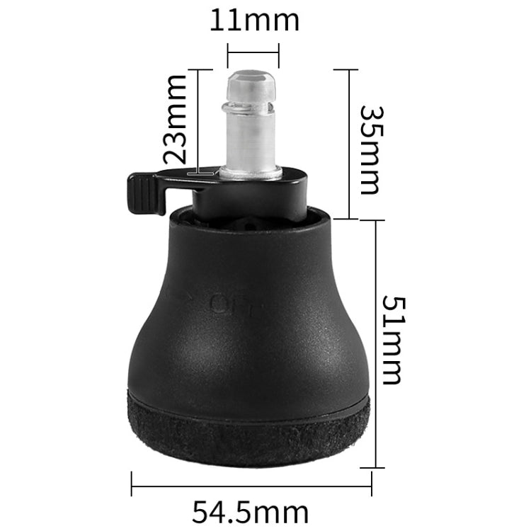 Đệm lăn ghế máy tính chống trượt / có thể chuyển đổi lăn trượt