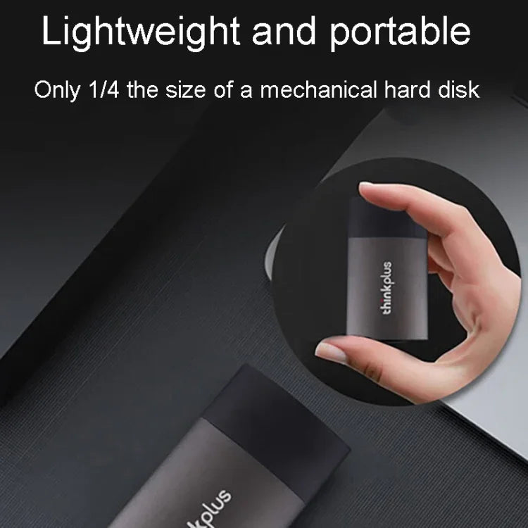 Ổ cứng thể rắn di động Lenovo Thinkplus US202 USB3.1 nhỏ gọn, 512G, 1T, 2T