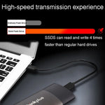 Ổ cứng thể rắn di động Lenovo Thinkplus US202 USB3.1 nhỏ gọn, 512G, 1T, 2T